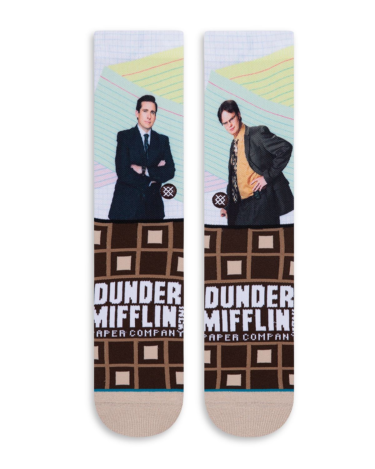 Stance The Office Socks Brown