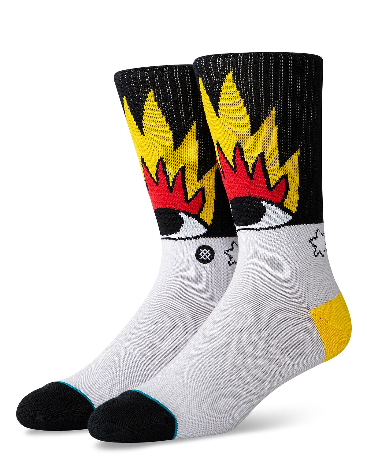 Stance X Ricardo Cavalo Fire & Eyes Socks Multi