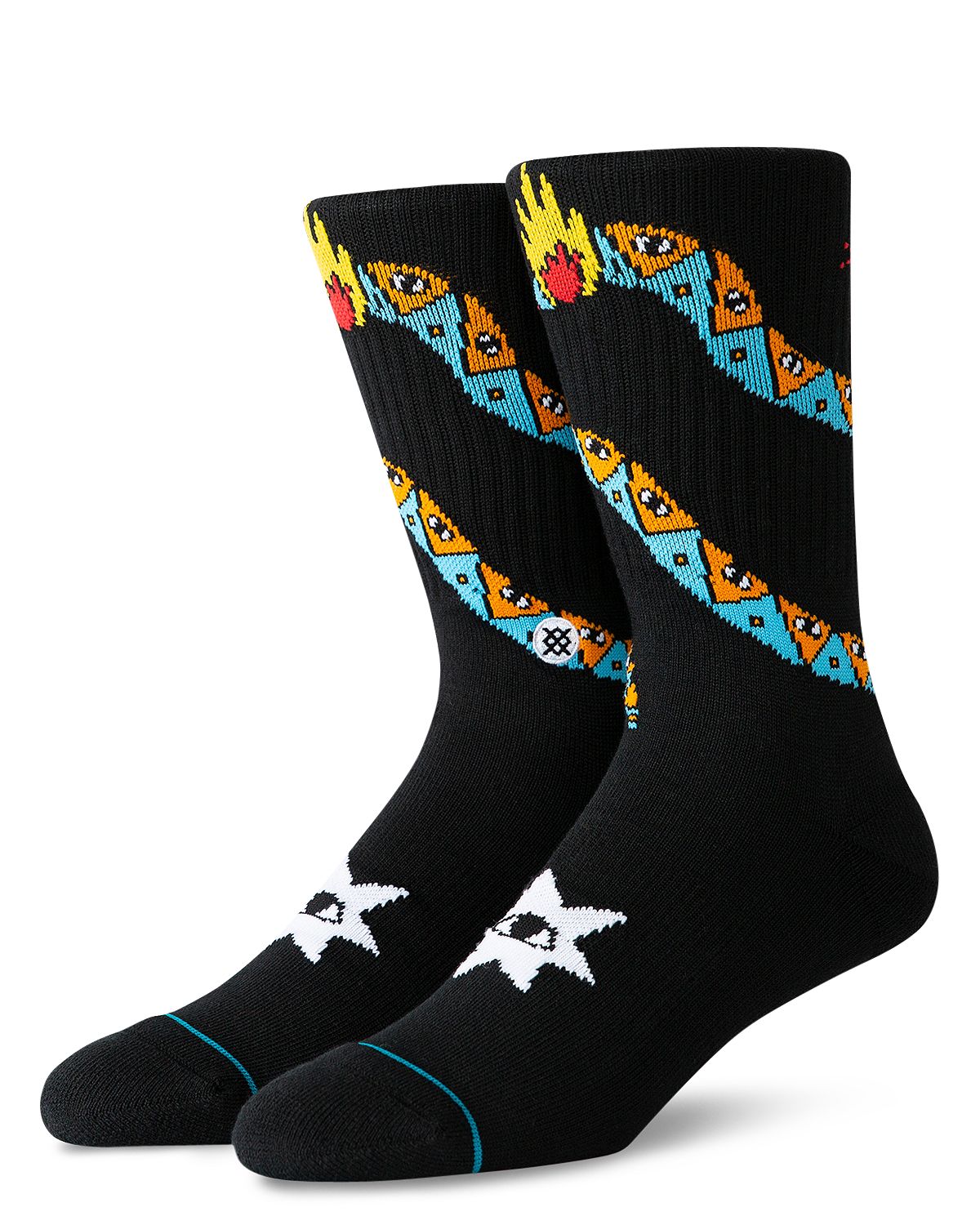 Stance X Ricardo Cavalo Rattler Socks Black