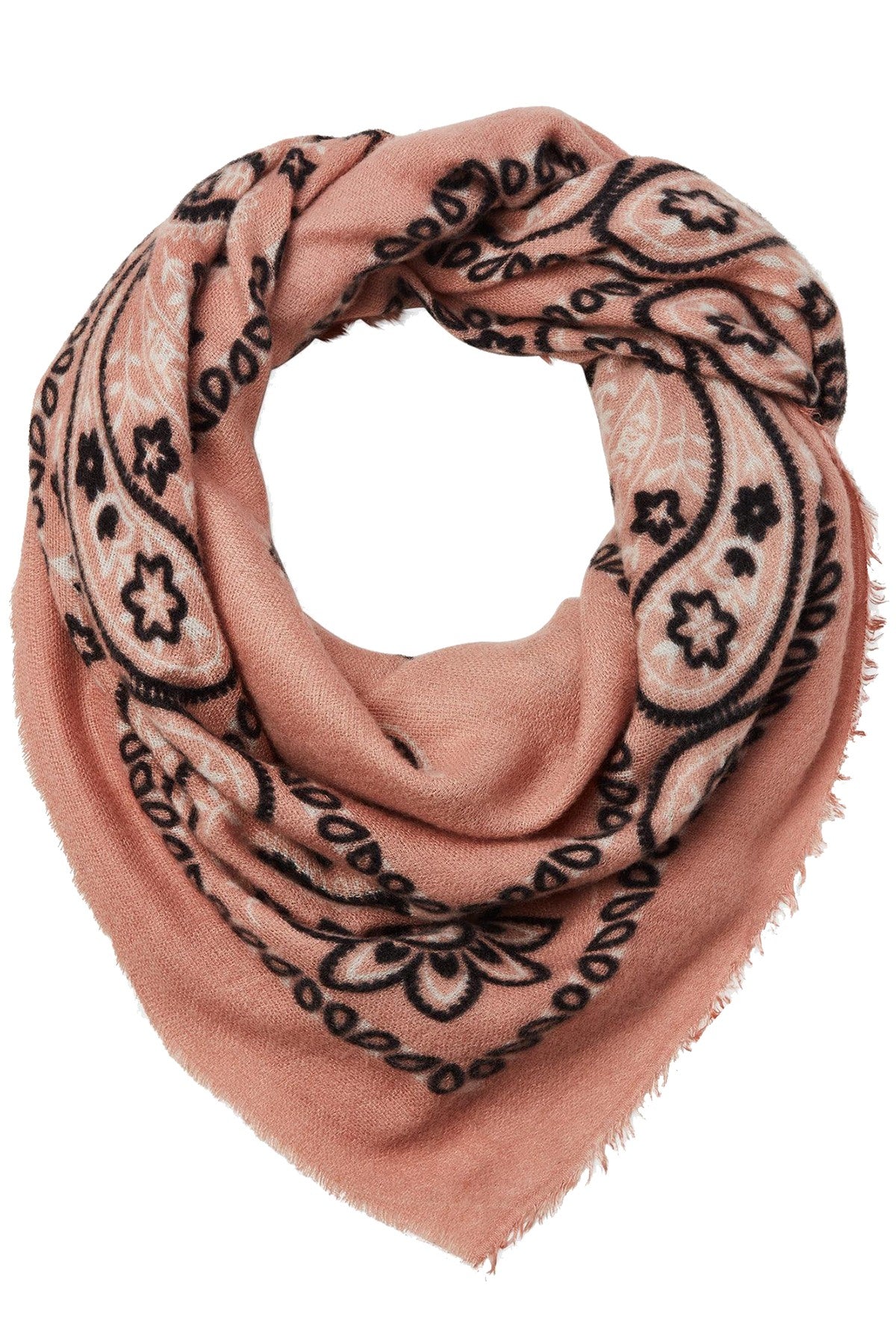 Steve Madden Bandana-Print Square Blanket, Wrap / Scarf