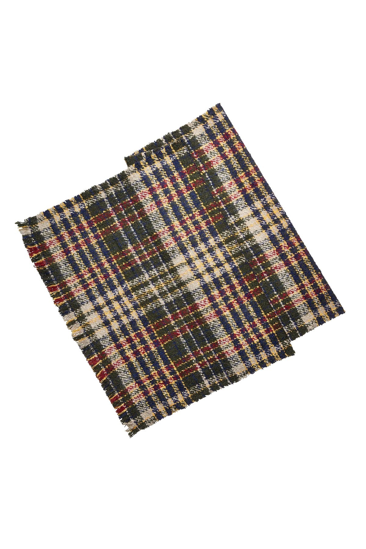Steve Madden Pack-Me-Plaid Blanket Wrap/Scarf