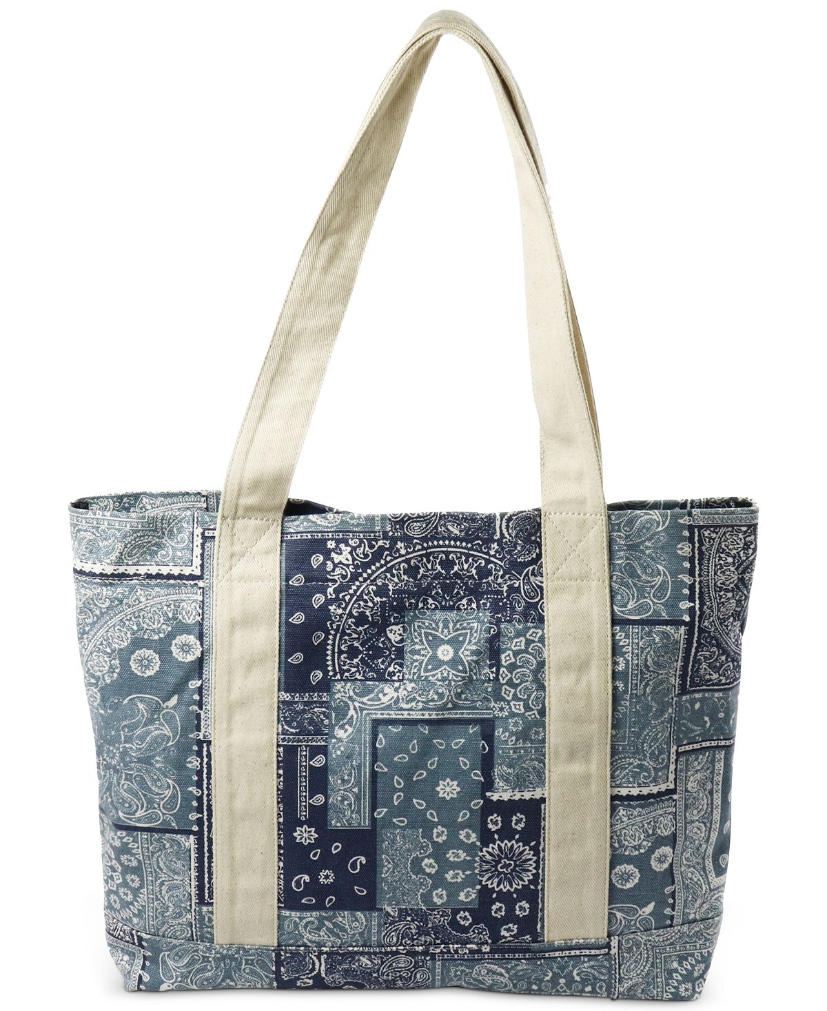 Sun + Stone Sun + Stone Bandana Tote Bag Blue