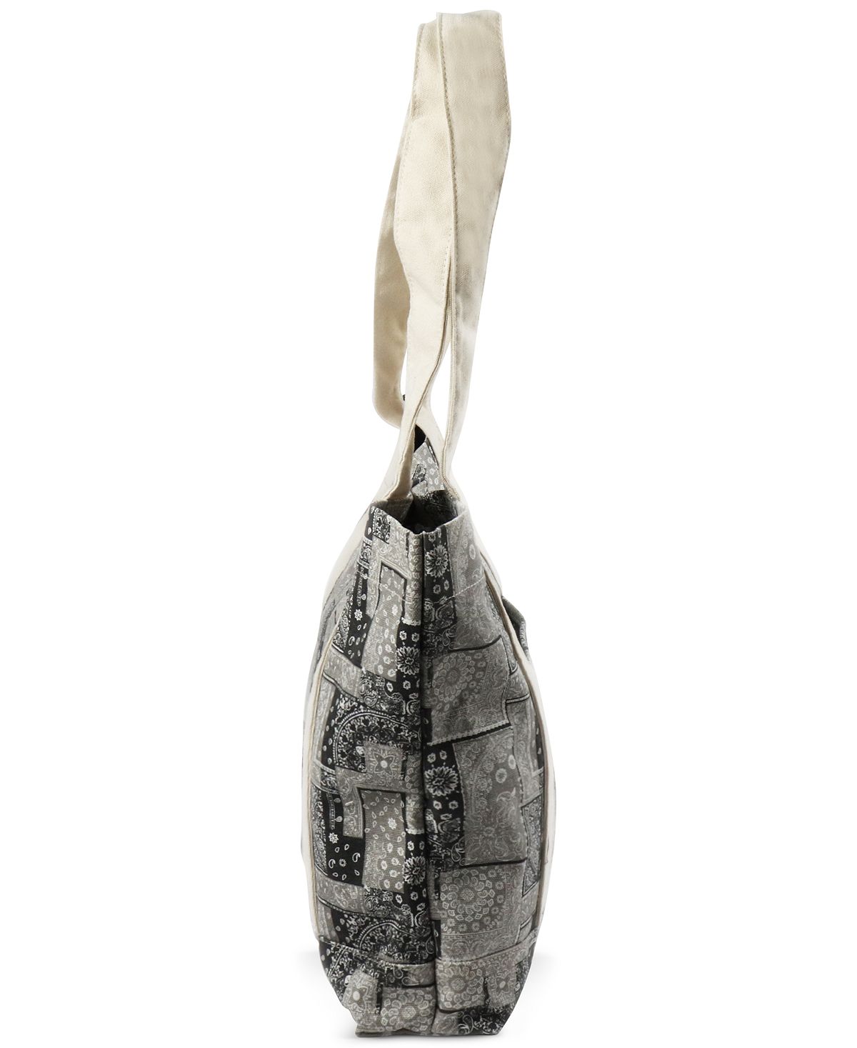 Sun + Stone Sun + Stone Bandana Tote Bag Grey