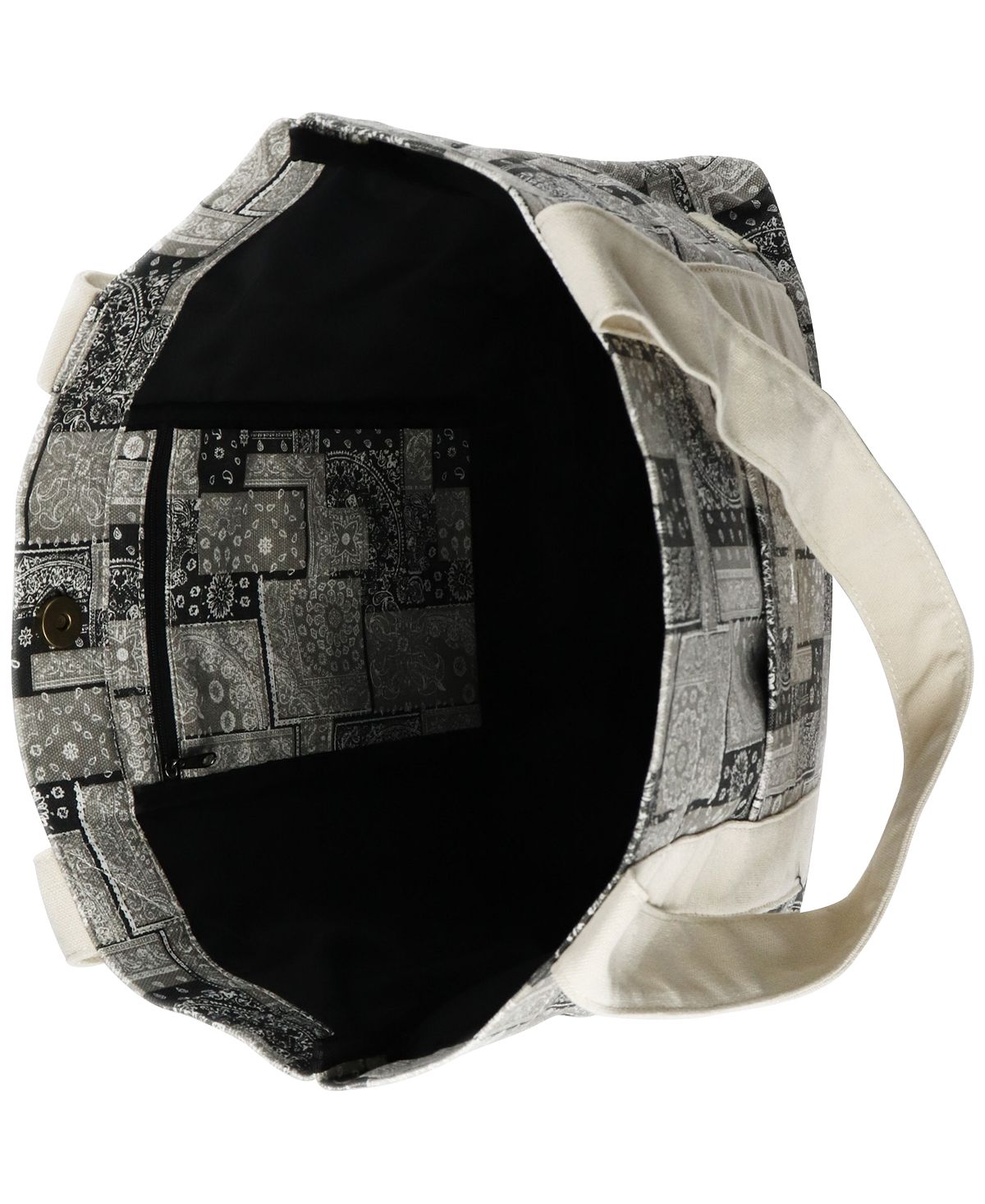 Sun + Stone Sun + Stone Bandana Tote Bag Grey