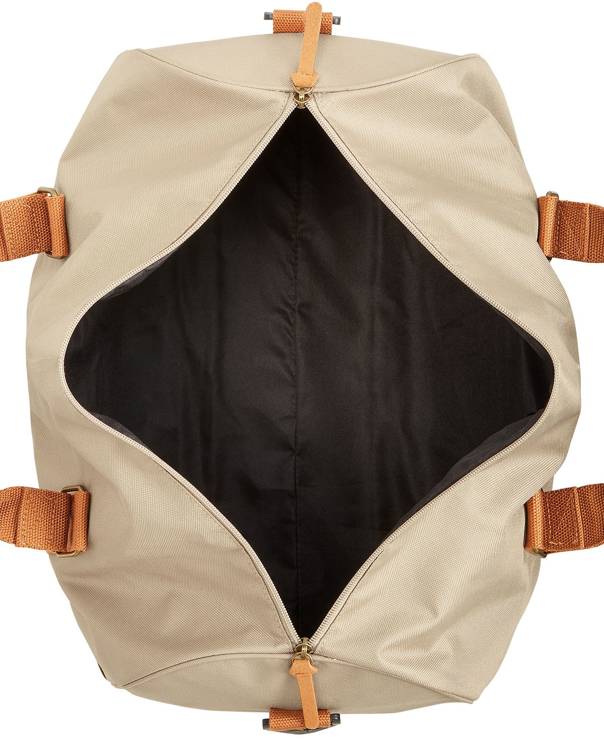 Sun + Stone Sun + Stone Reed Colorblocked Duffel Bag Beige/ Khaki