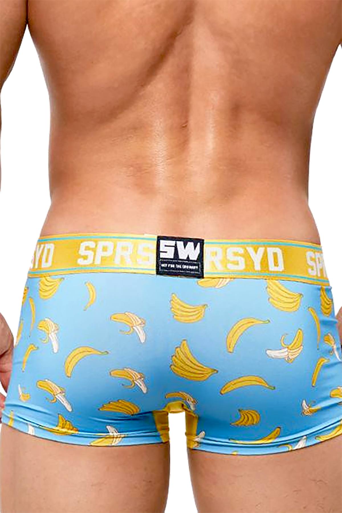 Supawear Banana-Printed Sprint Trunk