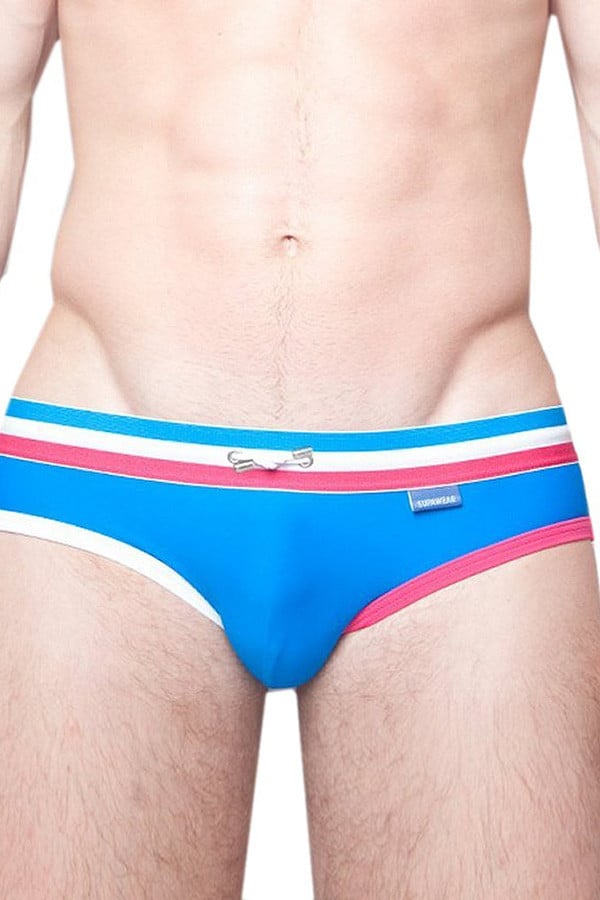 Supawear Blue Supa-Sonic Swim Brief