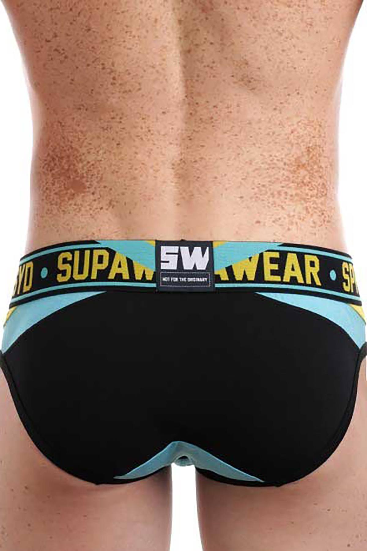 Supawear Electric-Blue Spectrum Brief