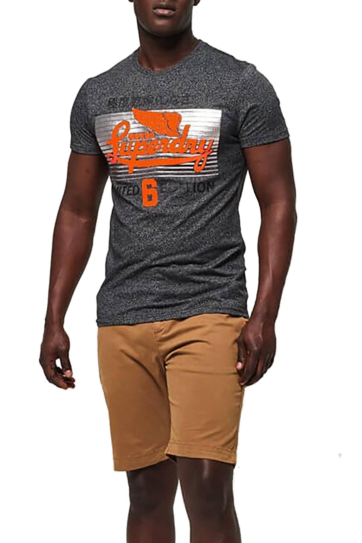 SuperDry Black-Grit Limited Icarus Lite Fade Tee