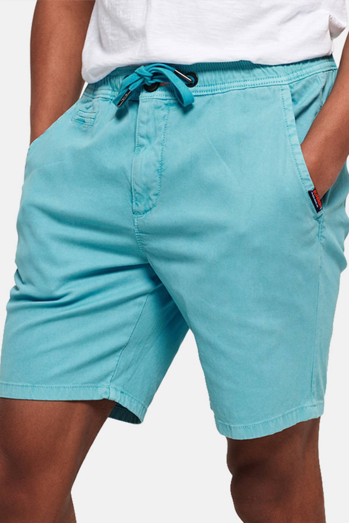 SuperDry Glacier-Blue Sunscorched Short