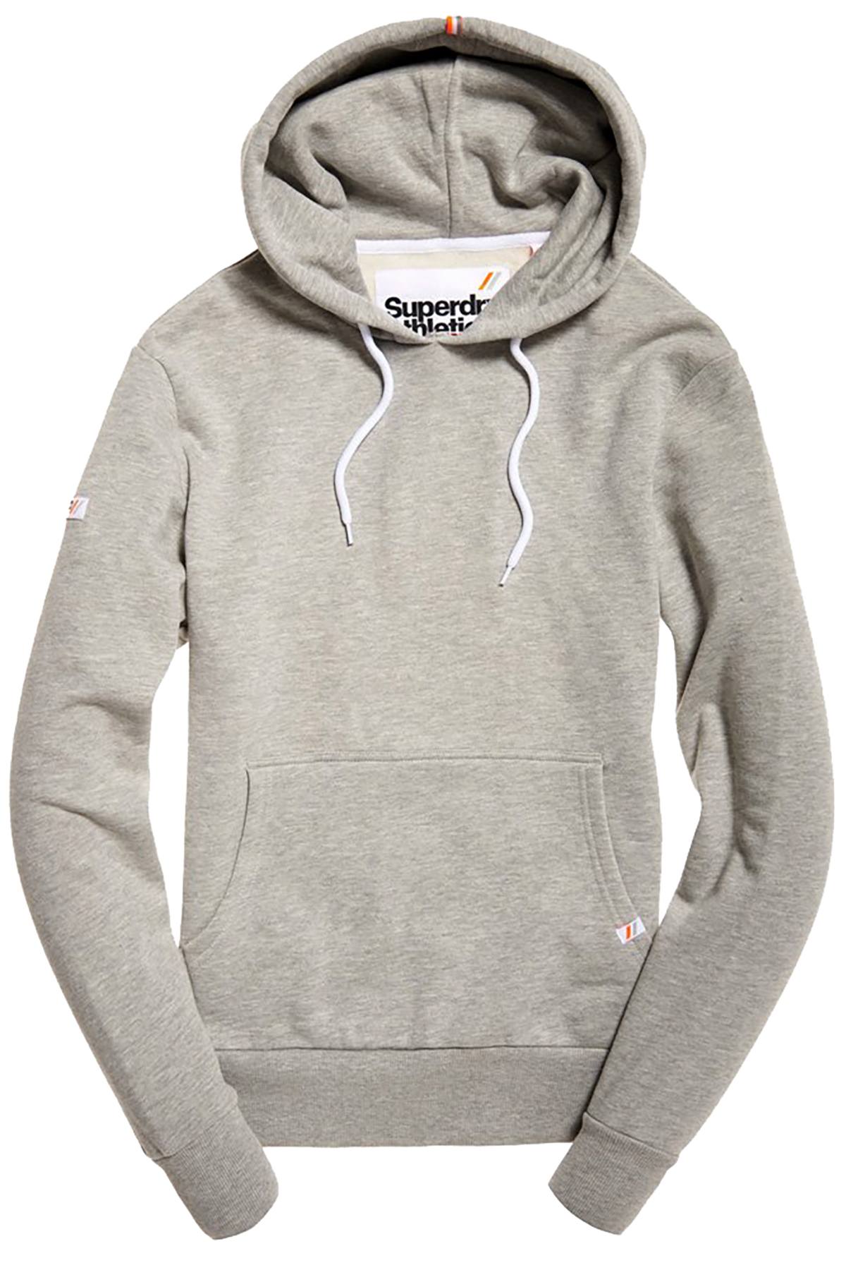 SuperDry Grey-Marl L.A. Hoodie