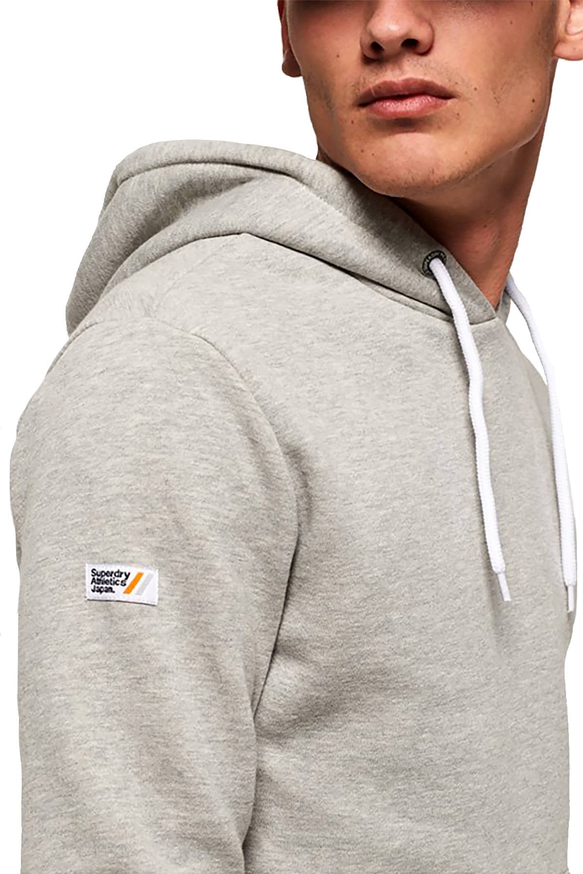 SuperDry Grey-Marl L.A. Hoodie