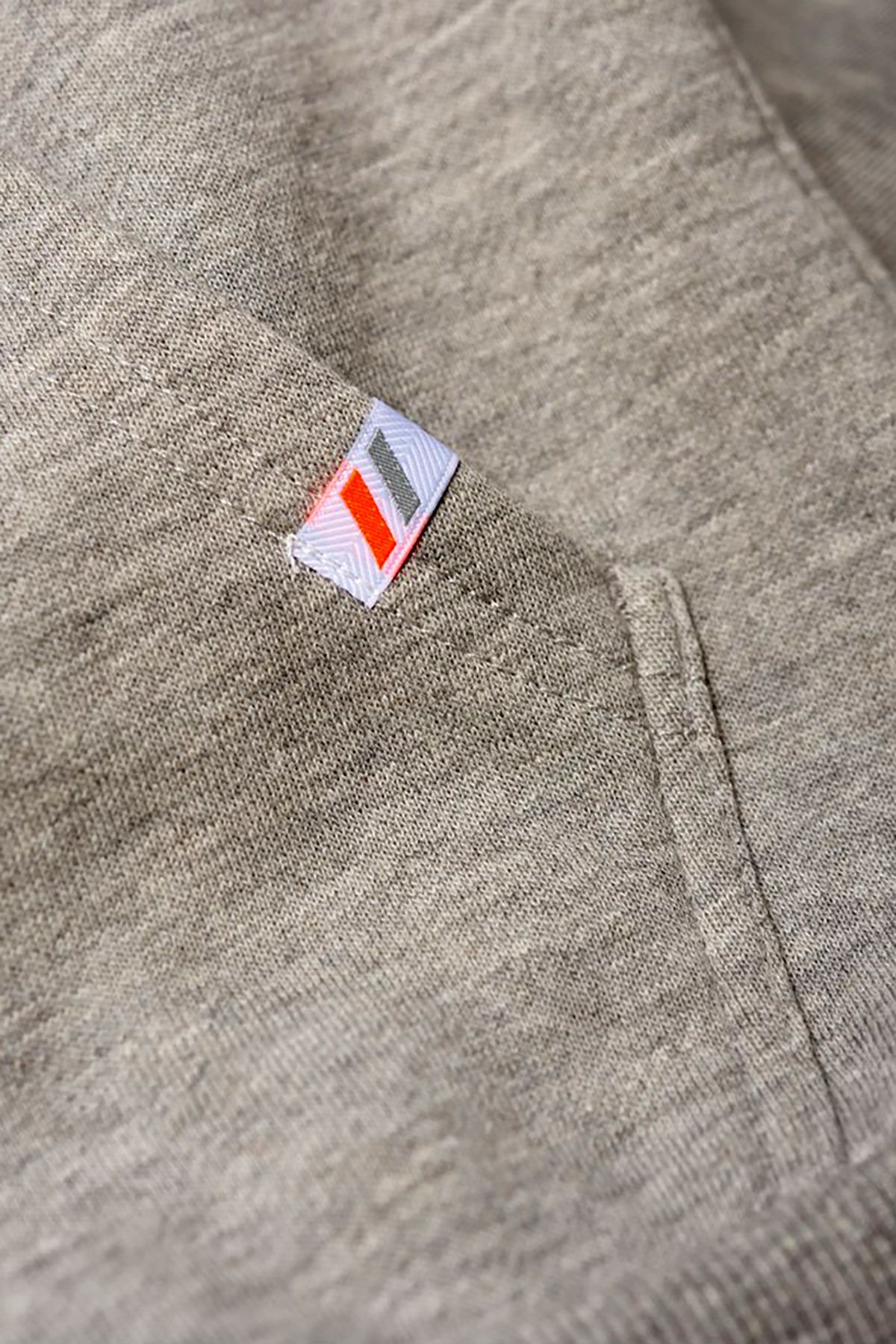 SuperDry Grey-Marl L.A. Hoodie