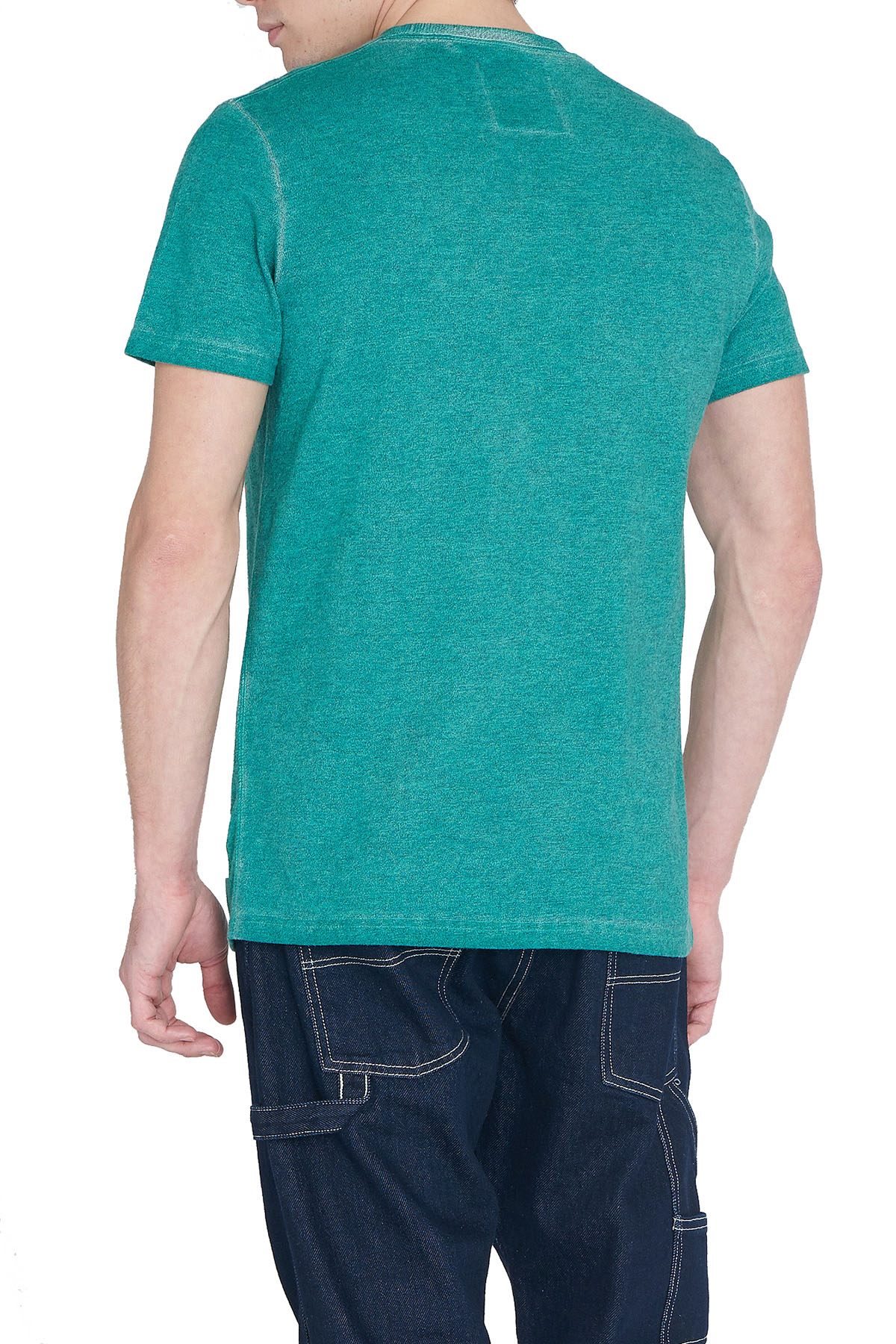 SuperDry Jade Shirt-Shop Duo Overdyed Logo Tee