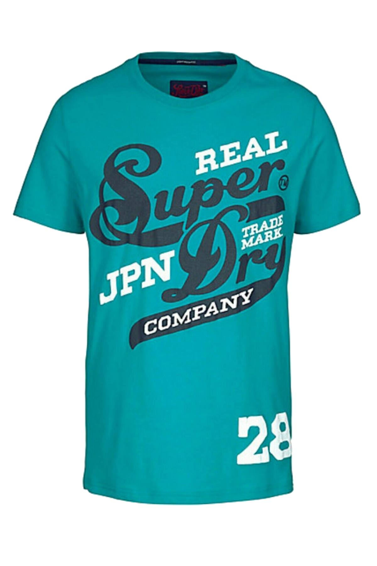 SuperDry Laser-Teal Original 77 Lite-Weight T-Shirt