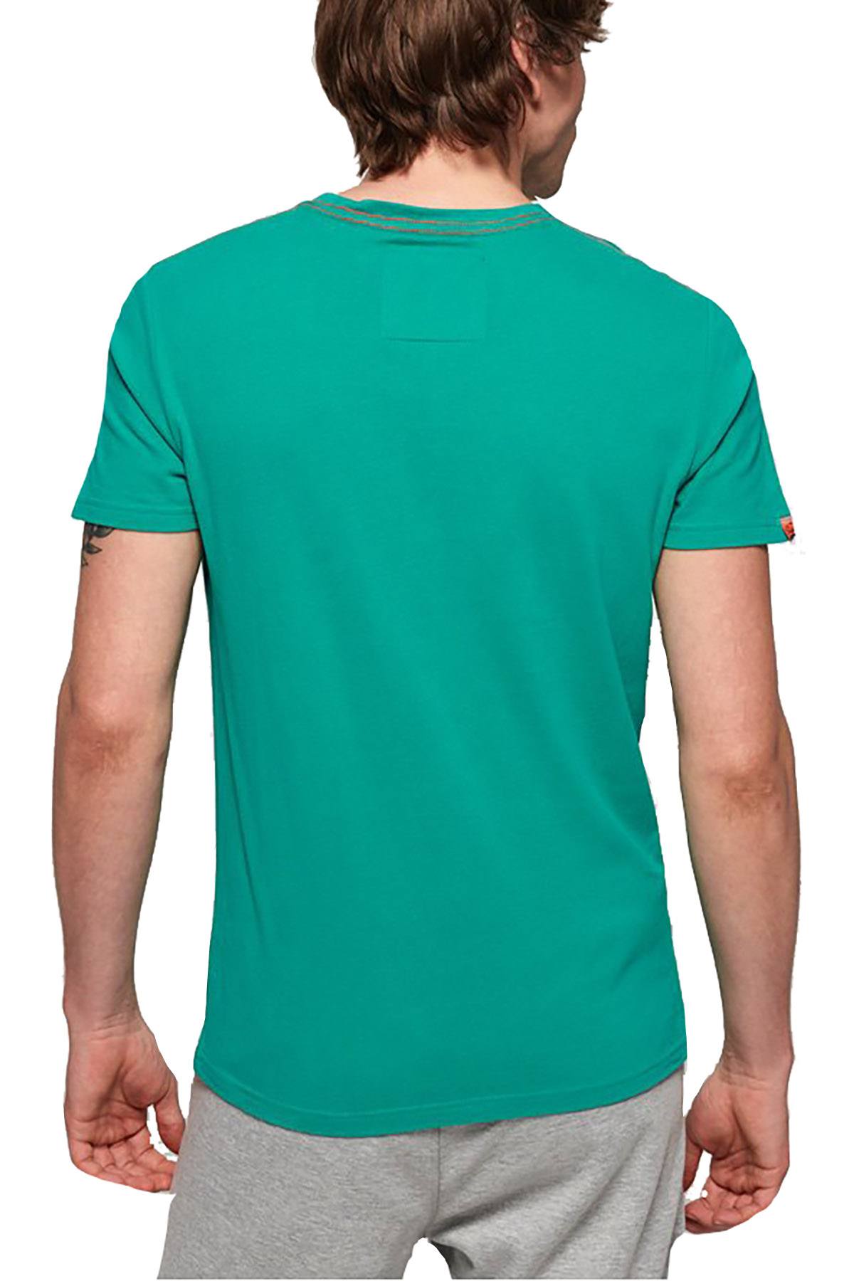 SuperDry North-Green Heritage Classic Logo Graphic Tee