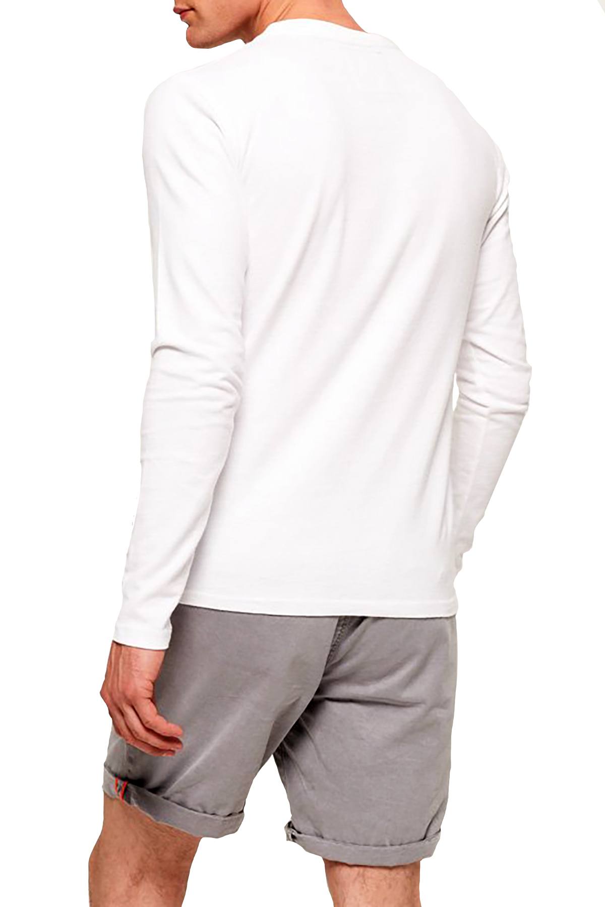 SuperDry Optic-White Vintage Authentic XL Long-Sleeve T-Shirt