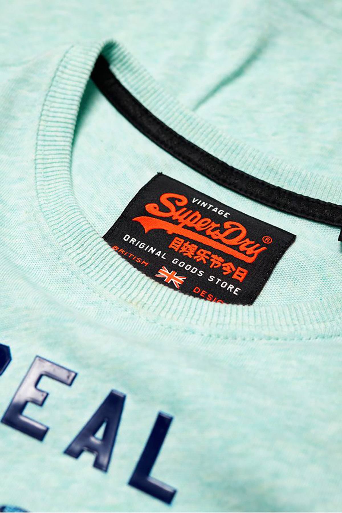 SuperDry Pastel Mint-Marl Vintage Authentic Pastel Tee