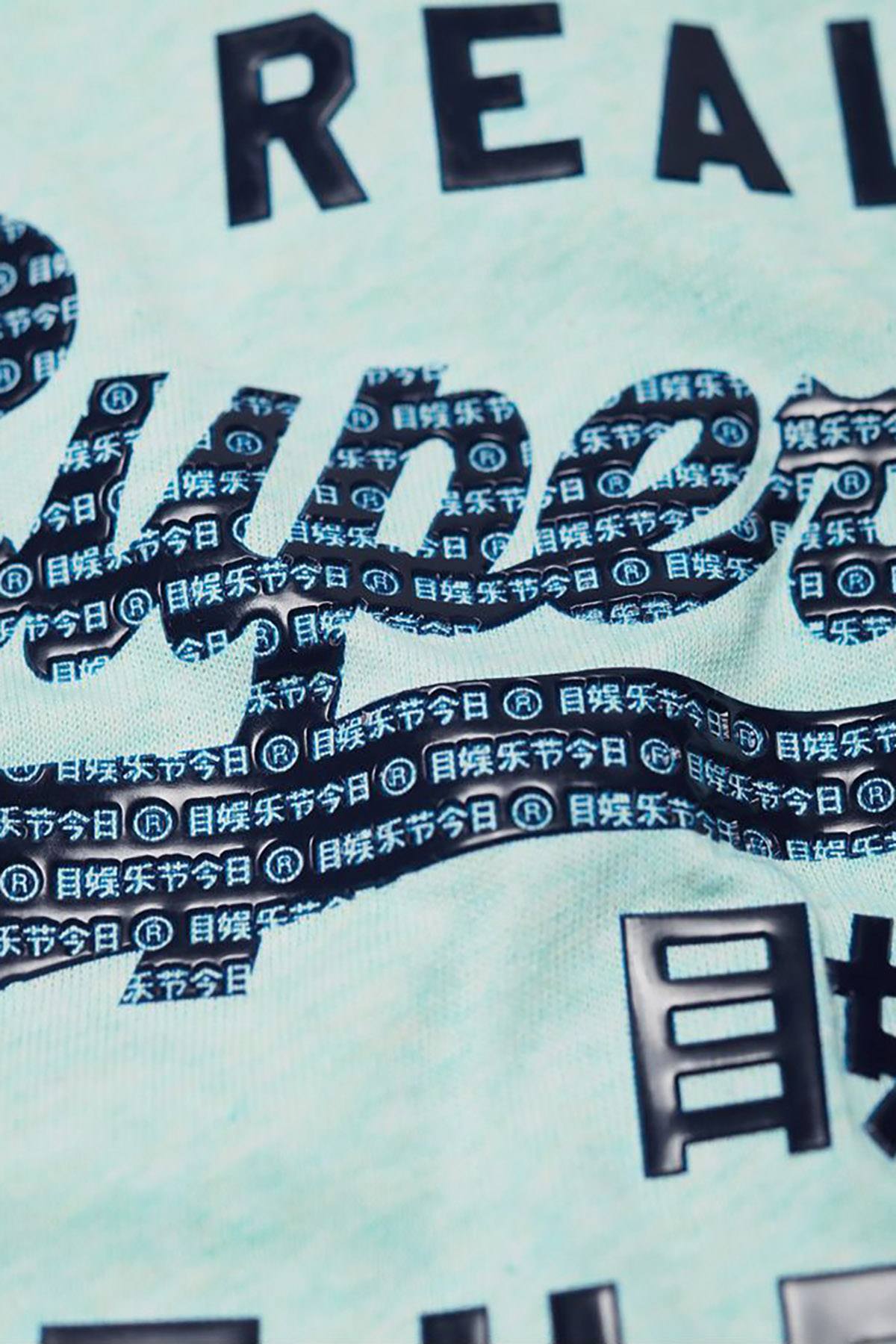 SuperDry Pastel Mint-Marl Vintage Authentic Pastel Tee