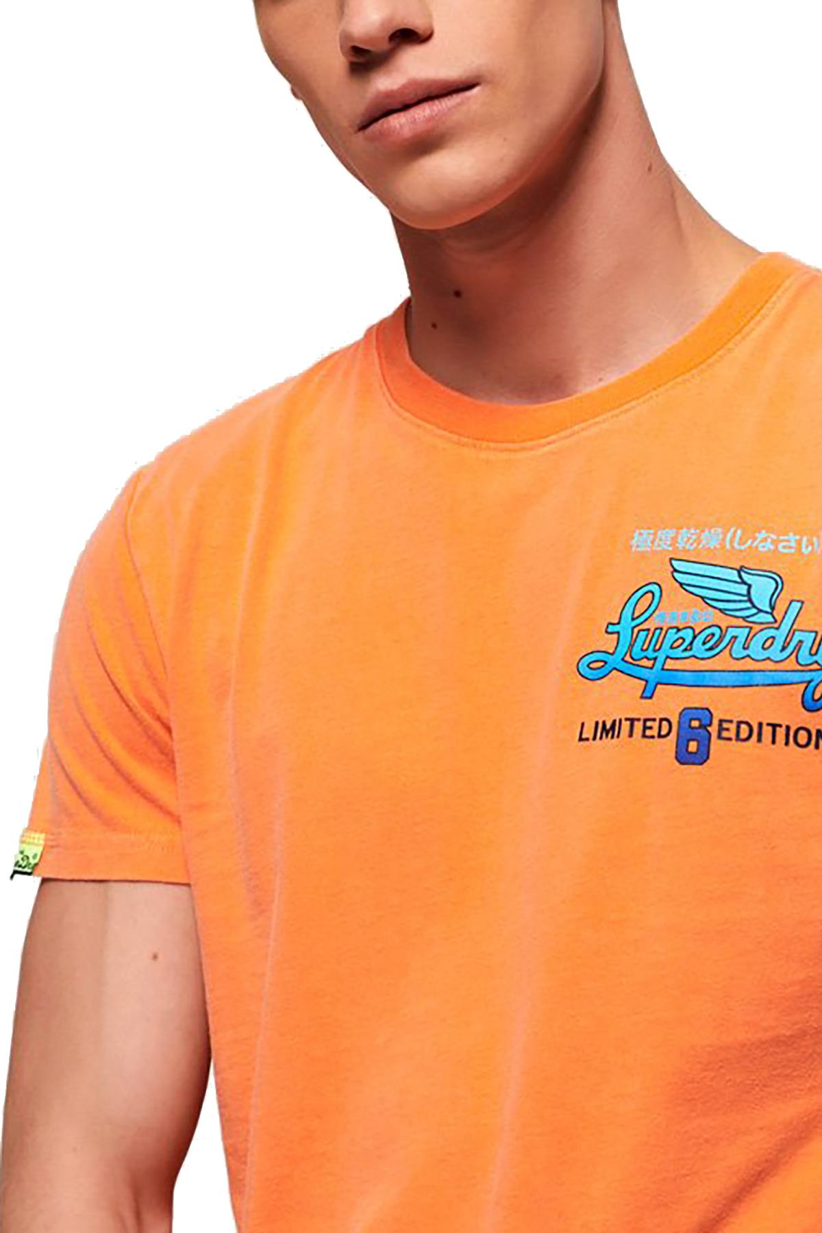 SuperDry Radiant-Orange Limited Icarus Hyper Classics Tee