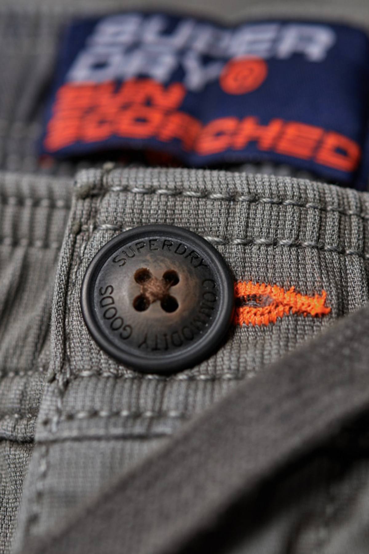 SuperDry Spinningfield-Grey Sunscorched Short