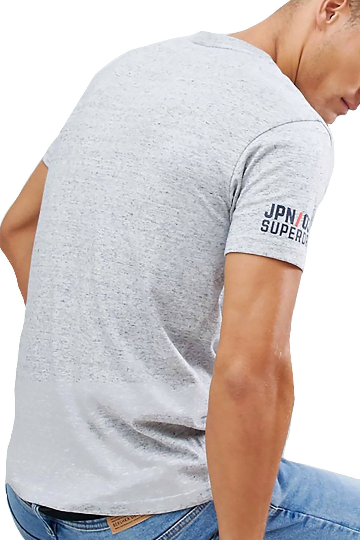 SuperDry Street-Works-Grit Retro Stripe Box-Fit T-Shirt