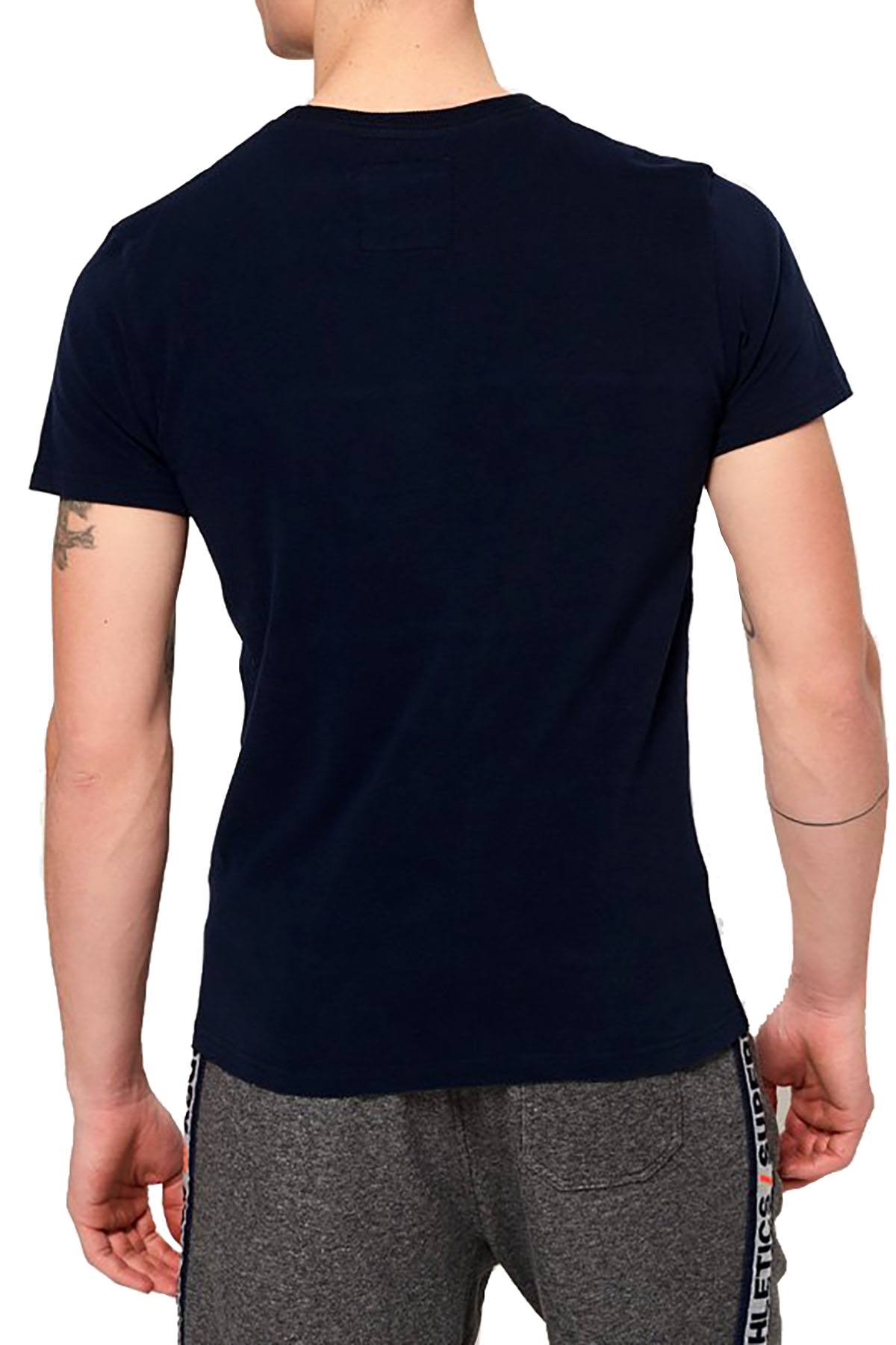 SuperDry White/Grey Vintage Logo Panel T-Shirt