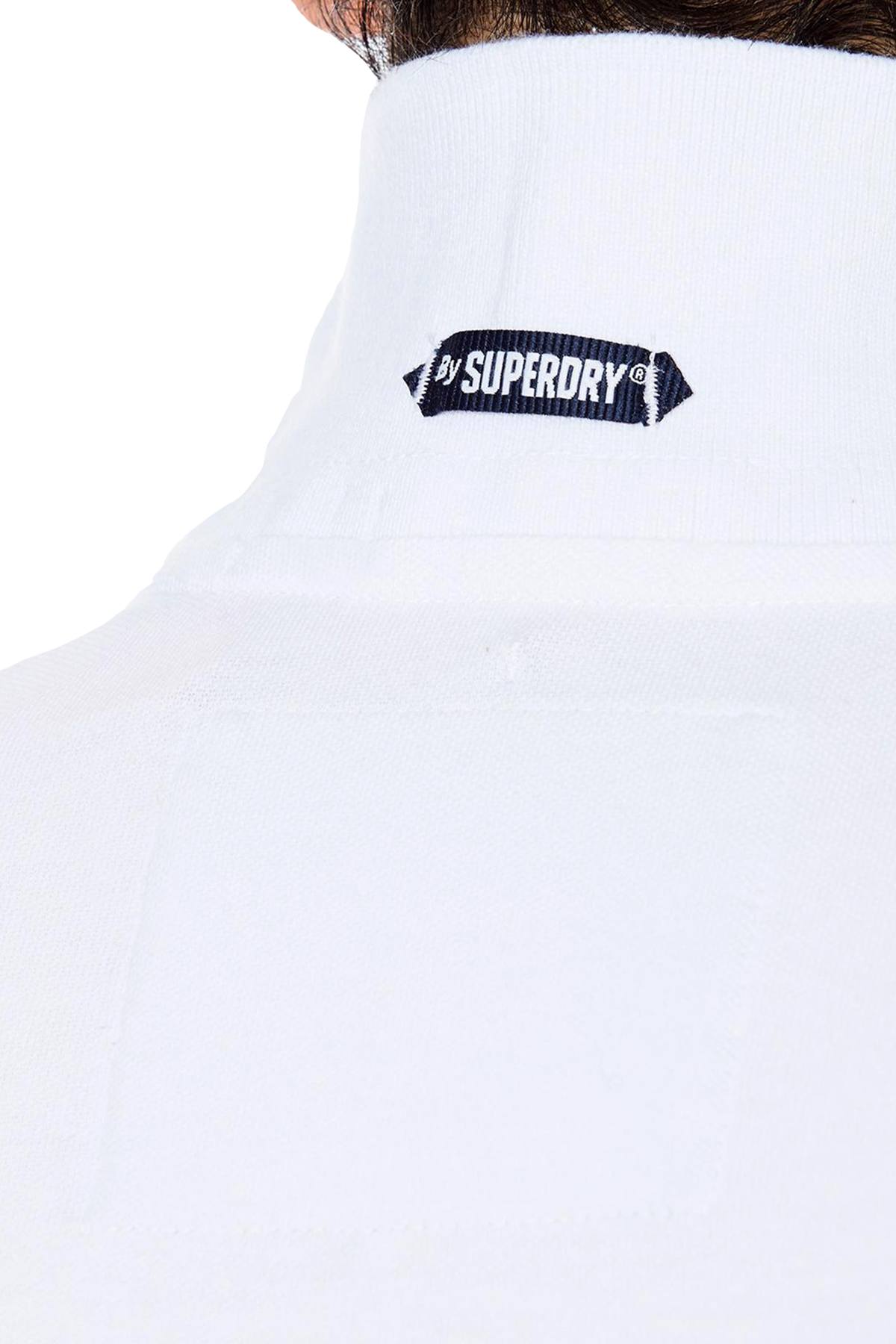 Superdry Optic-White Classic Piqué Polo Shirt