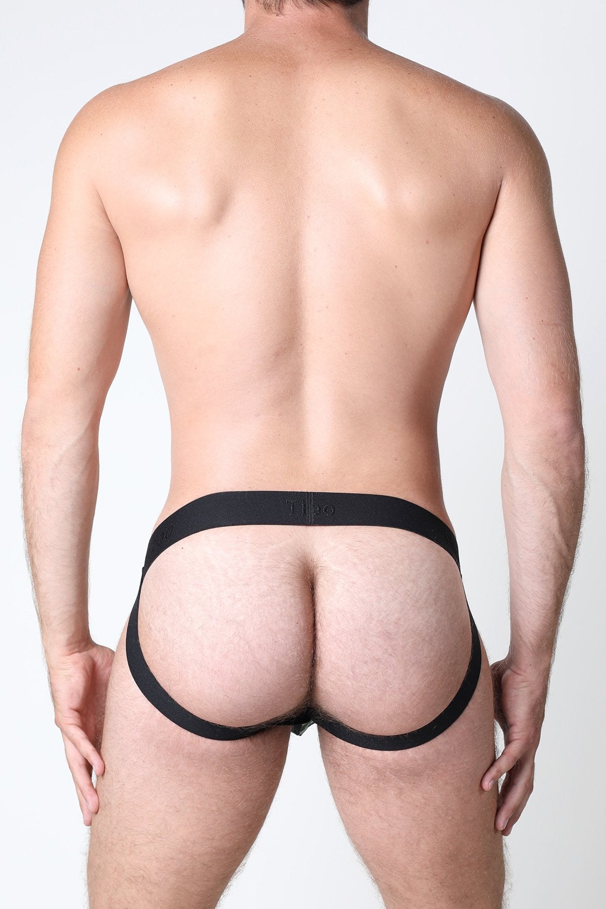TIMOTEO Avalon Floral Jockstrap Black