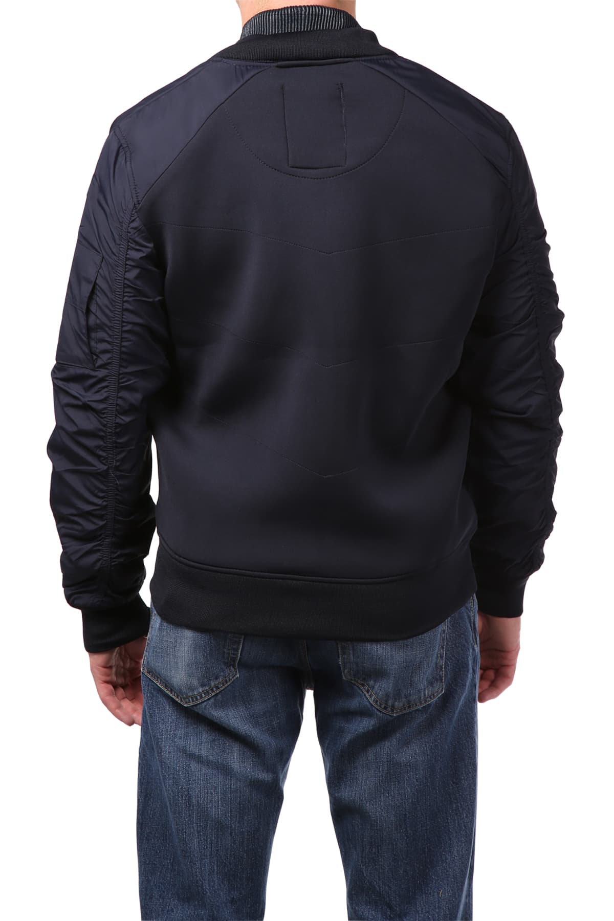 Tailored Recreation Premium Navy Bomber Jacket