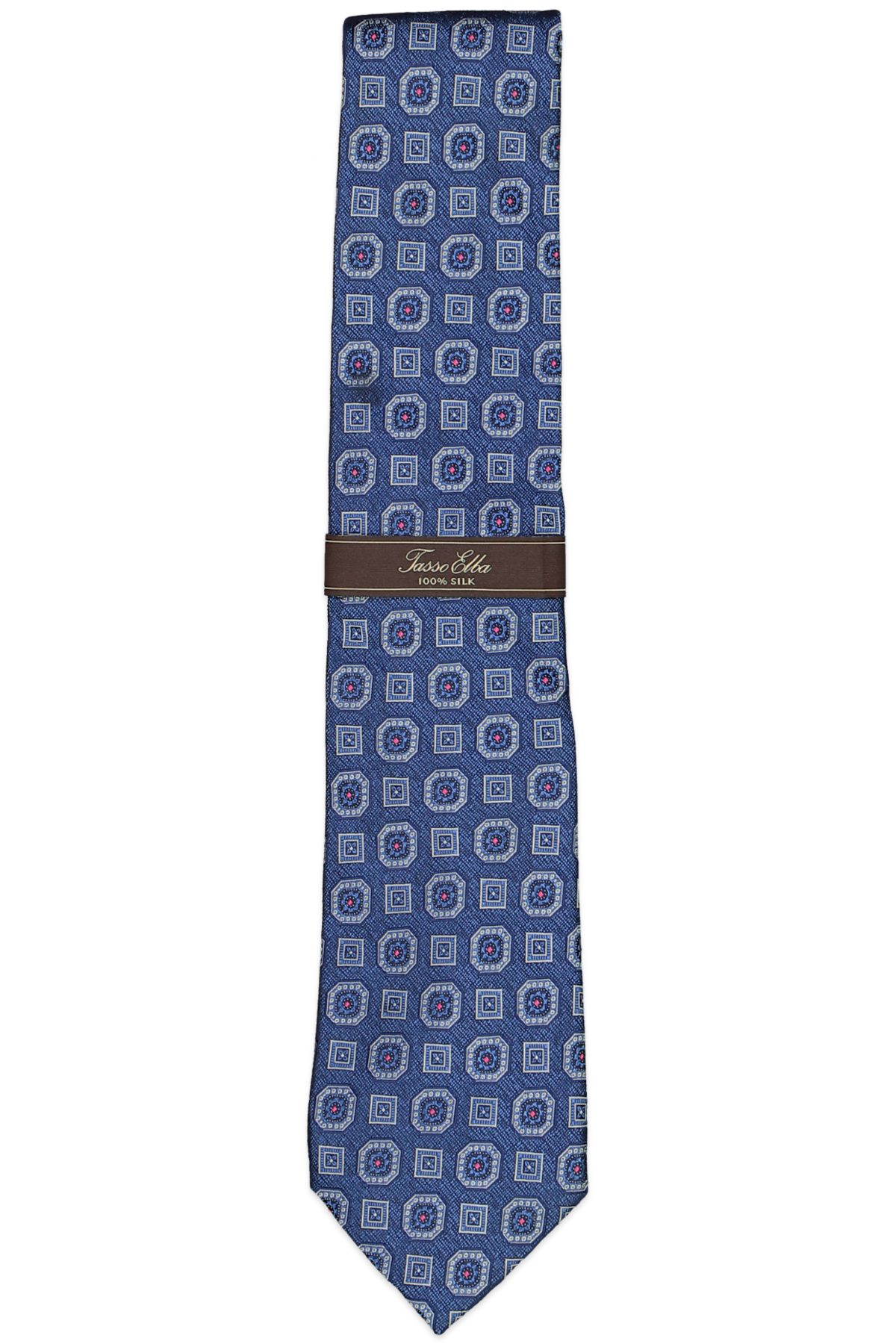 Tasso Elba Men's Medallion Silk Tie