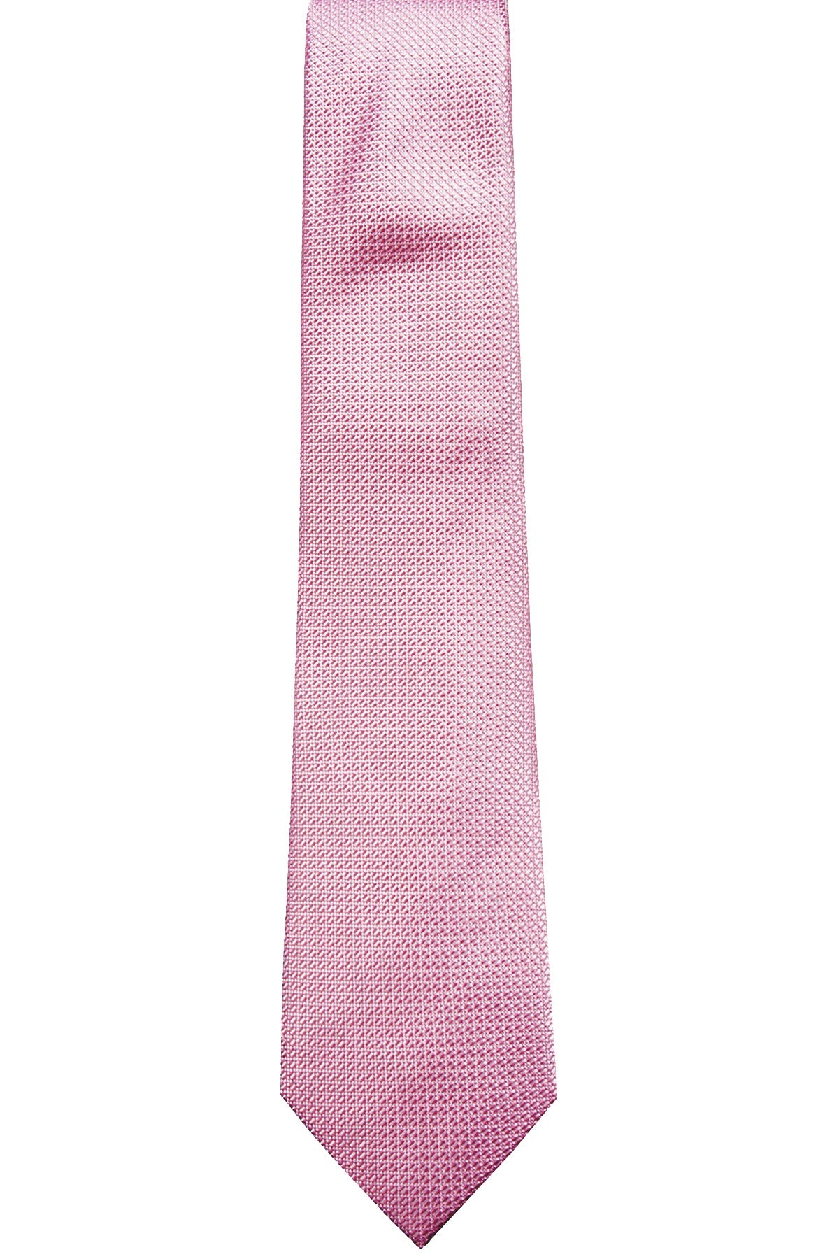 Tasso Elba New-Pink Graziano Textured Silk Tie