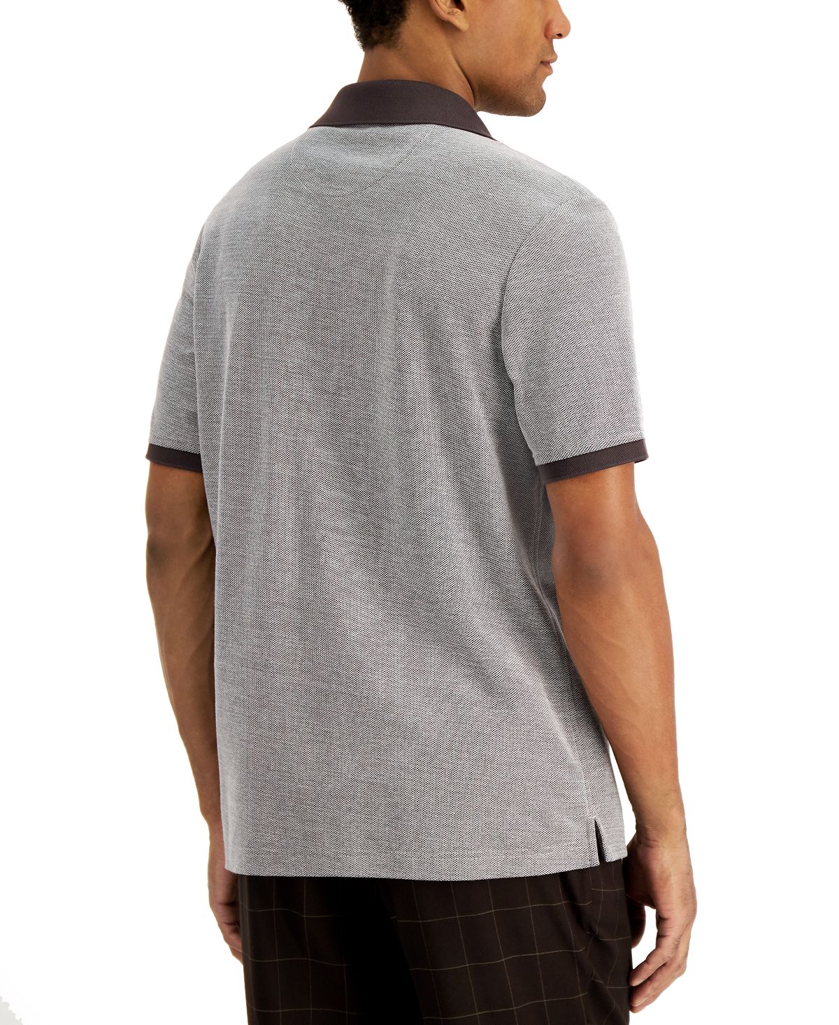 Tasso Elba Siena Novelty Polo Black Coffee