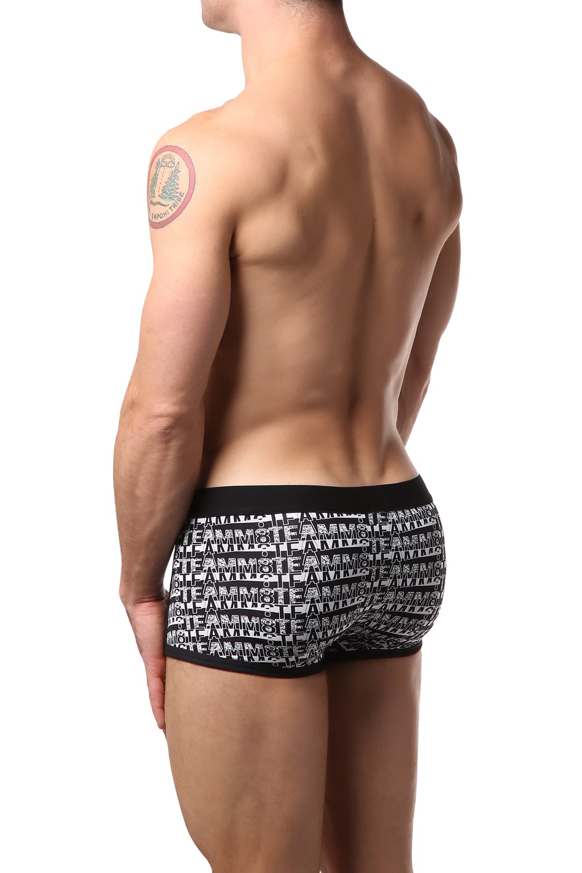 Teamm8 ACTIV8 Black & White Sports Trunk