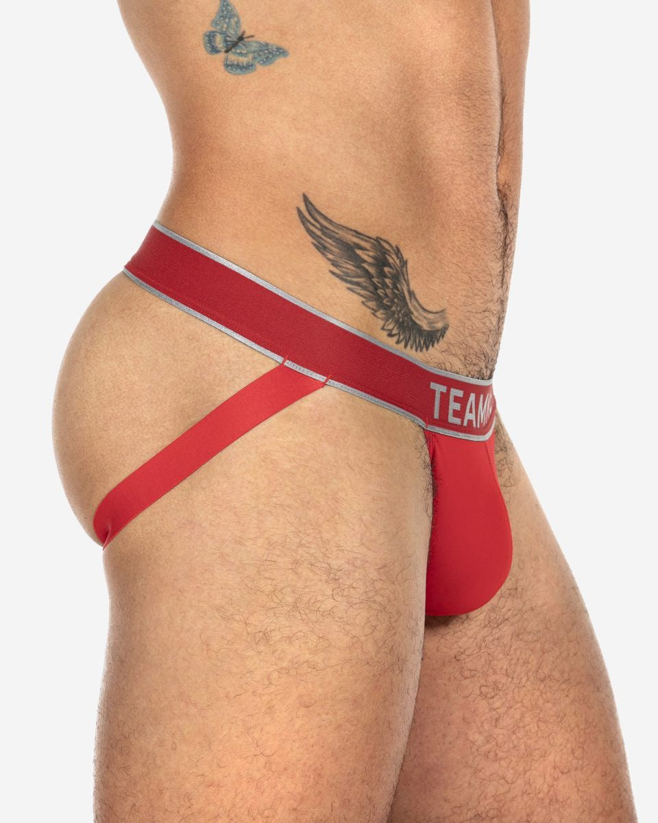 Teamm8 Red Naked jockstrap
