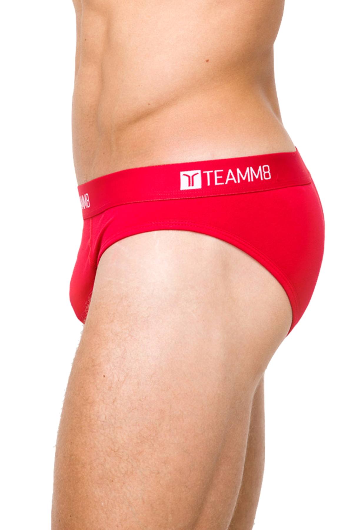 Teamm8 Red Super-Low Brief