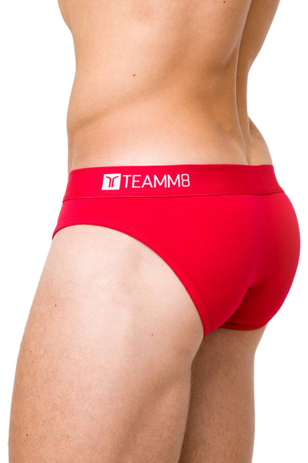 Teamm8 Red Super-Low Brief