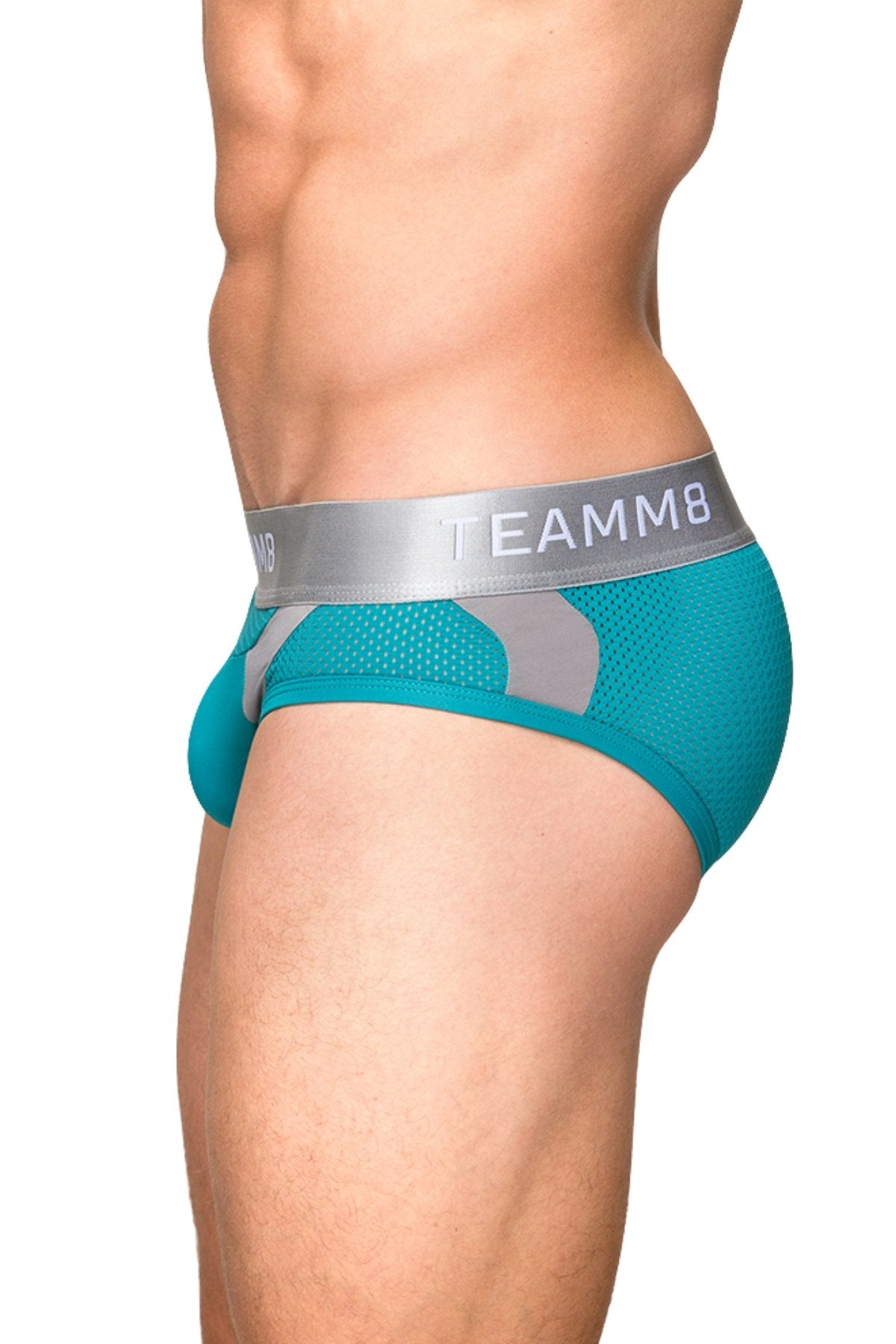 Teamm8 Teal Aerial Mesh Brief