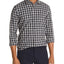 The Men's Store Check-print Classic Fit Shirt Gray Combo