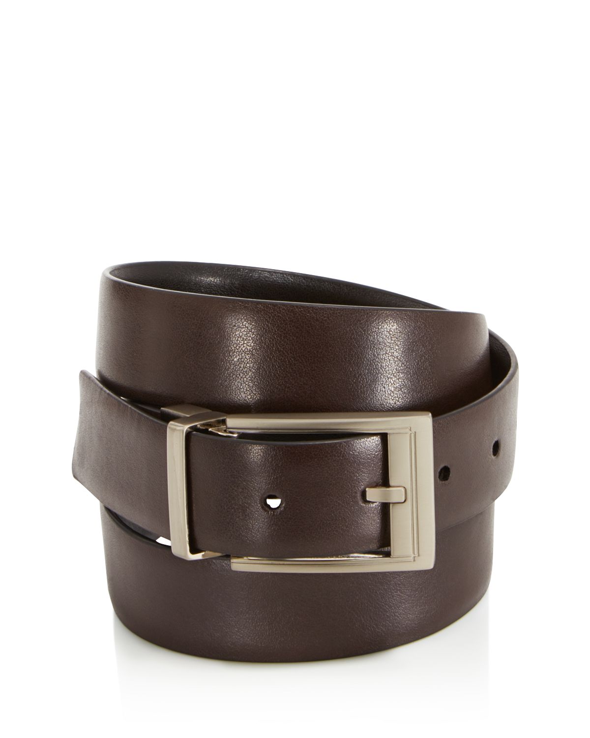 The Men's Store Reversible Dress Belt Compare At $55 Black/Brown