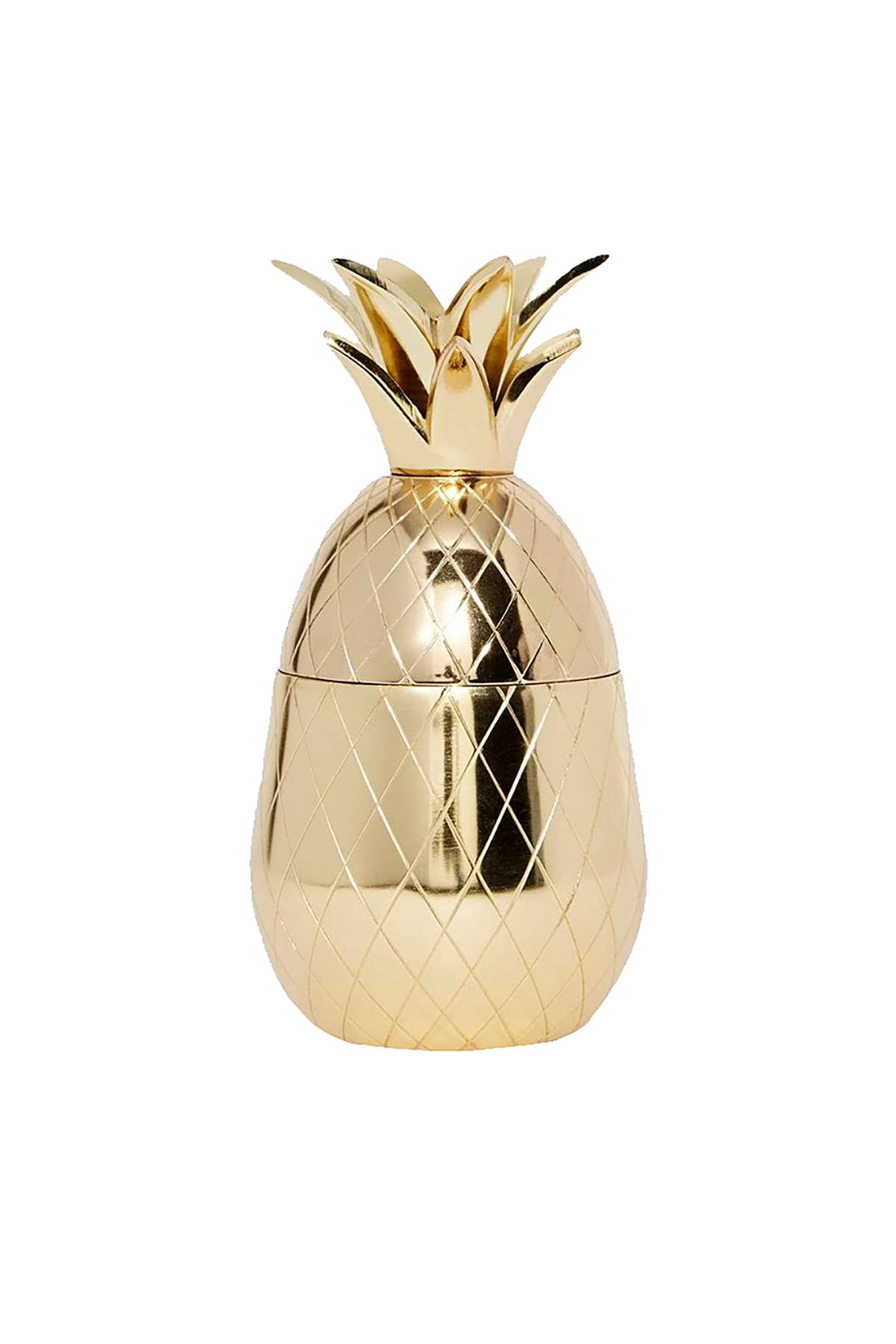 The Pineapple Co. Gold 12oz Pineapple Tumbler