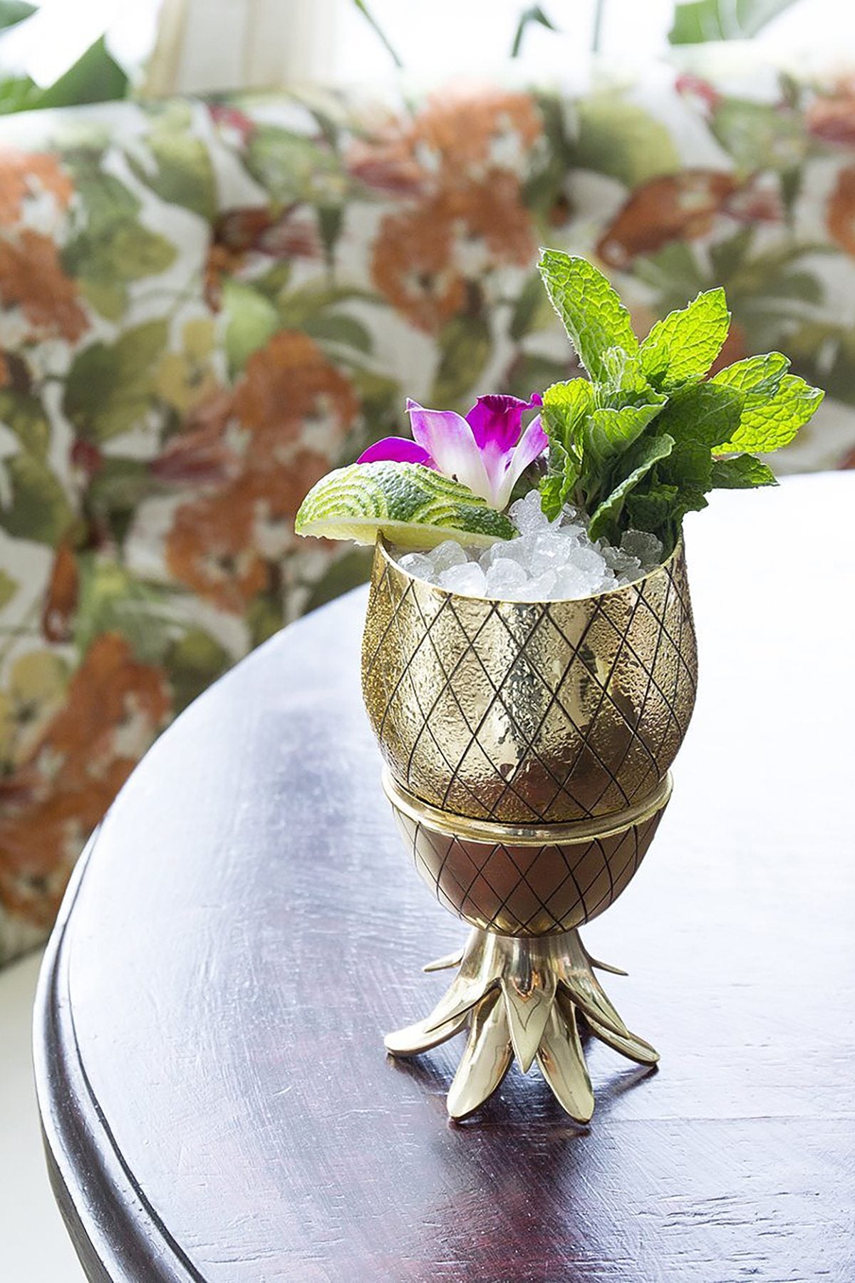The Pineapple Co. Gold 12oz Pineapple Tumbler