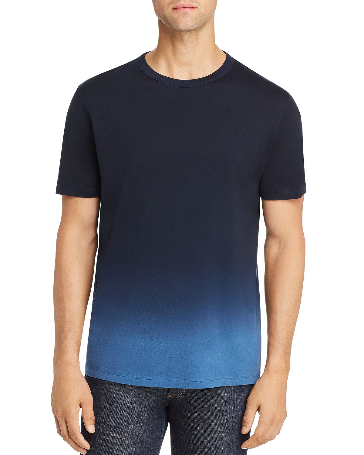 Theory Essential Chromatic Ombr Tee Eclipse/Azure
