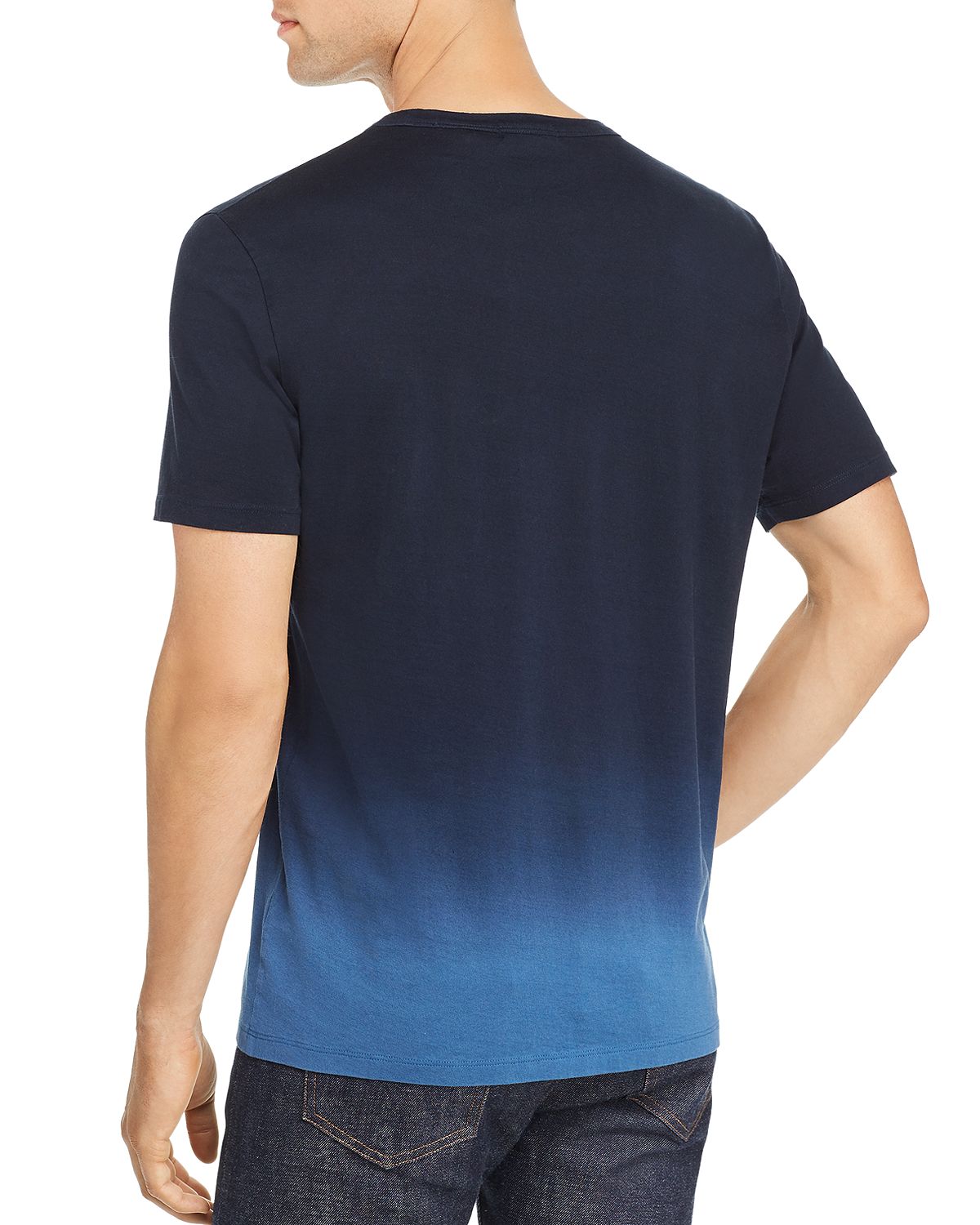 Theory Essential Chromatic Ombr Tee Eclipse/Azure