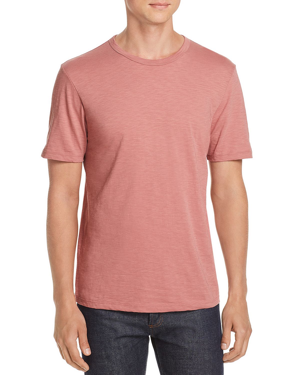 Theory Essential Crewneck Short Sleeve Tee Scallop