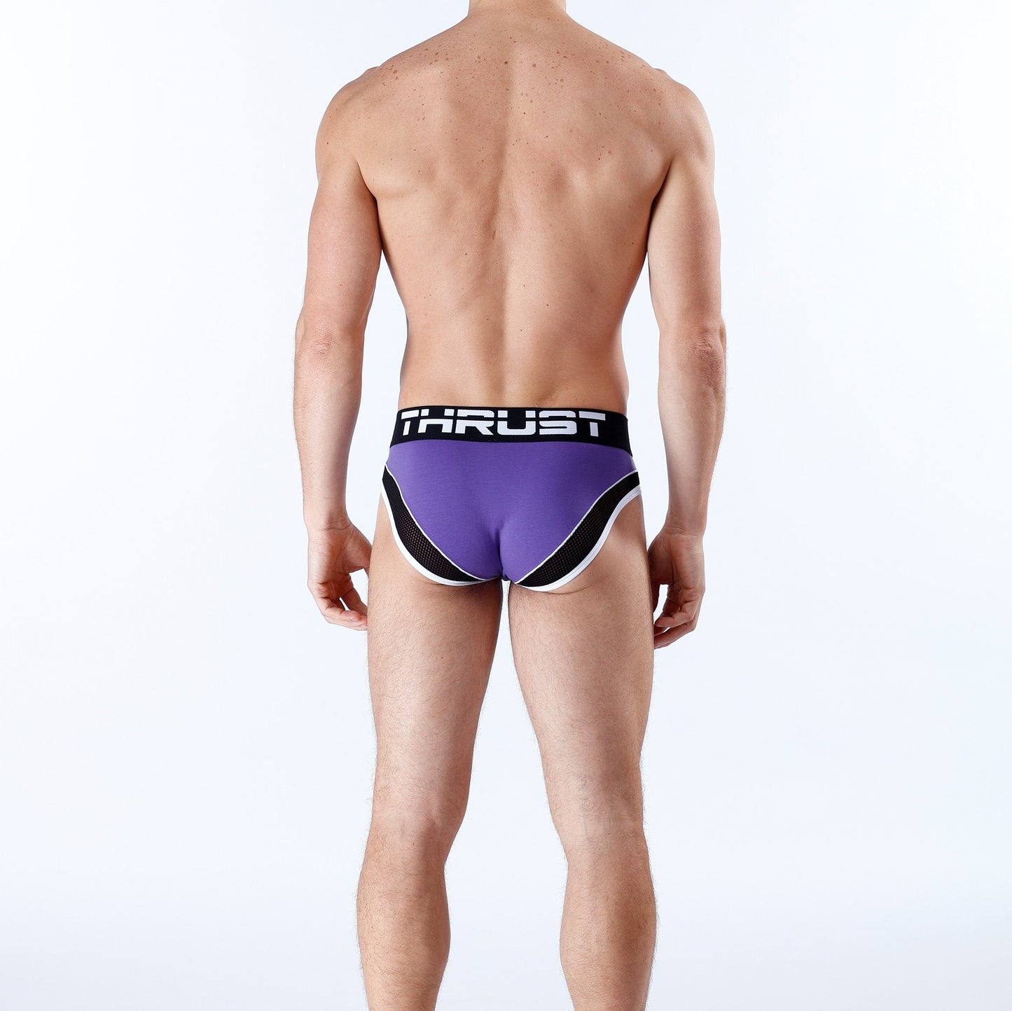 Thrust Sport Mesh Brief Purple