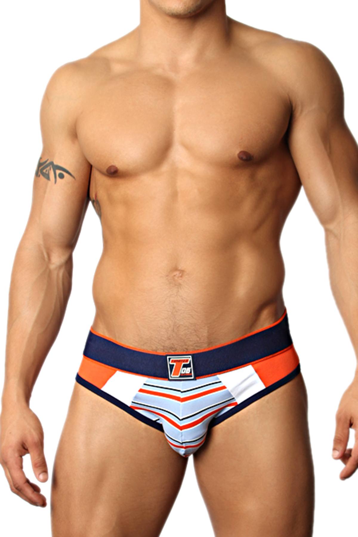 Timoteo Blue/Orange Pacifica Brief