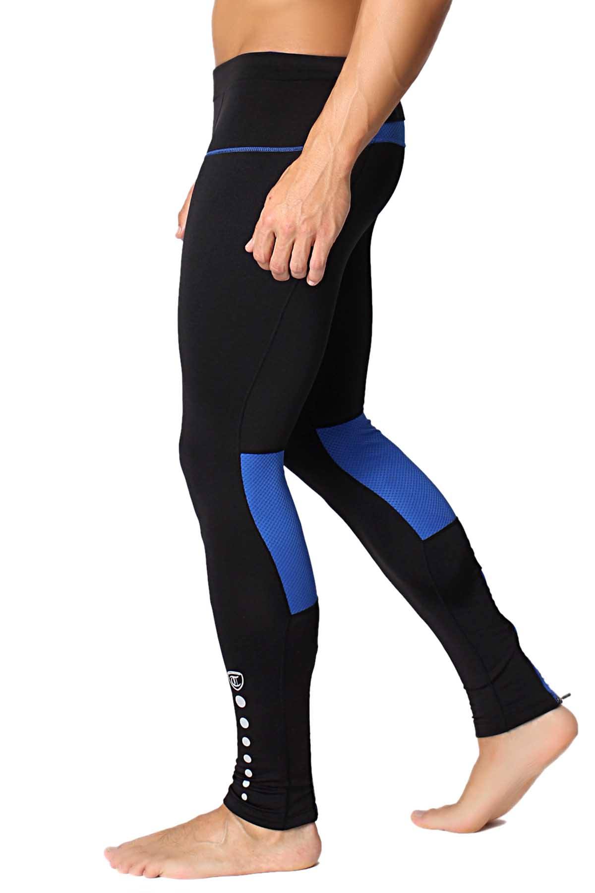 Timoteo Blue Power Stretch Legging