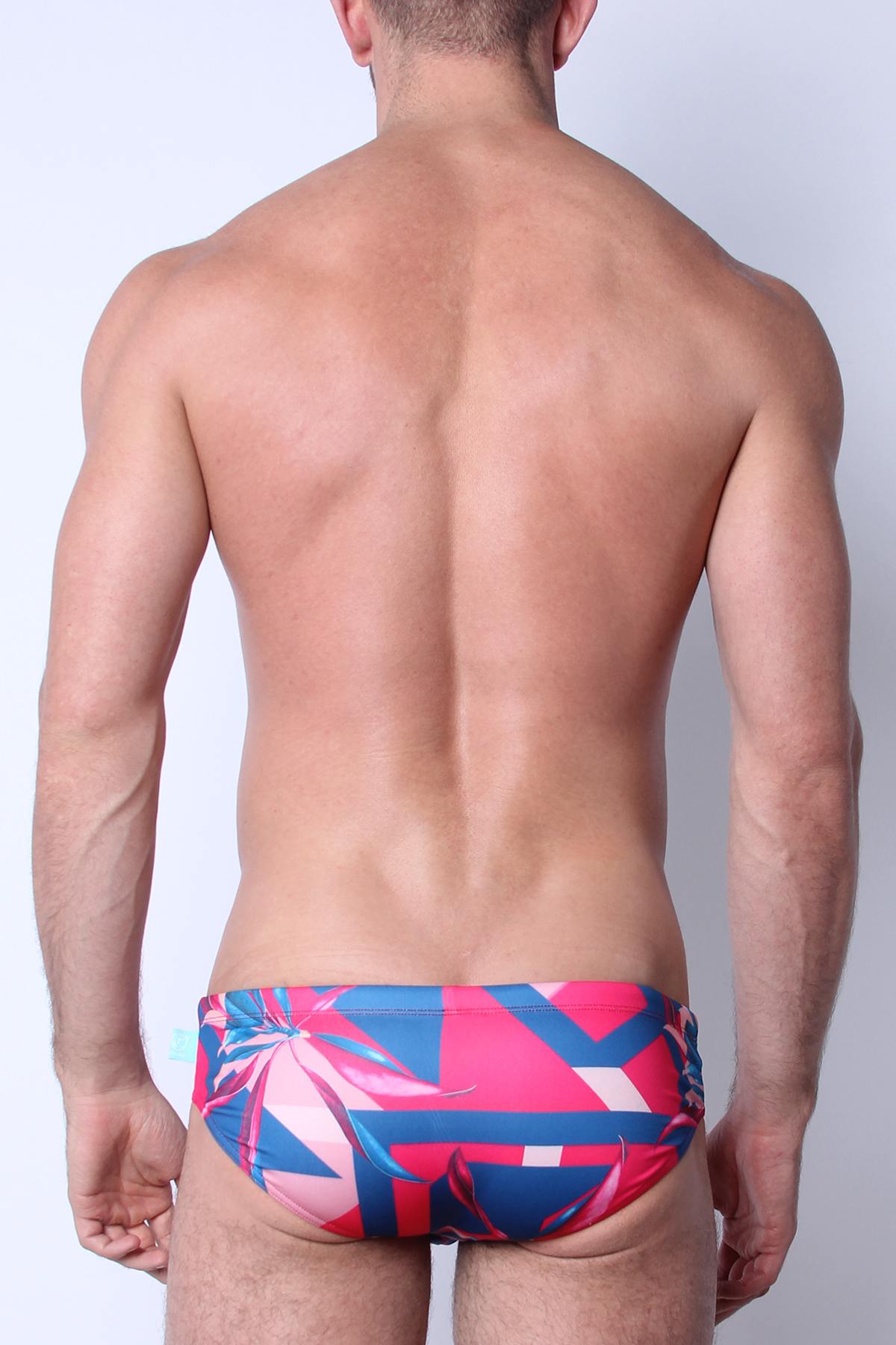 Timoteo Floral Pink Lakeshore Swim Brief