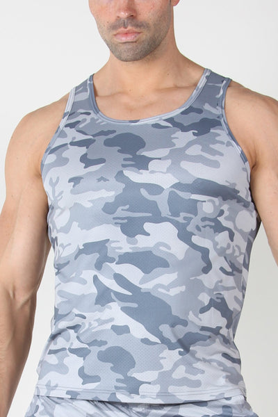 Timoteo Grey Aero Sport 2.0 Tank Top